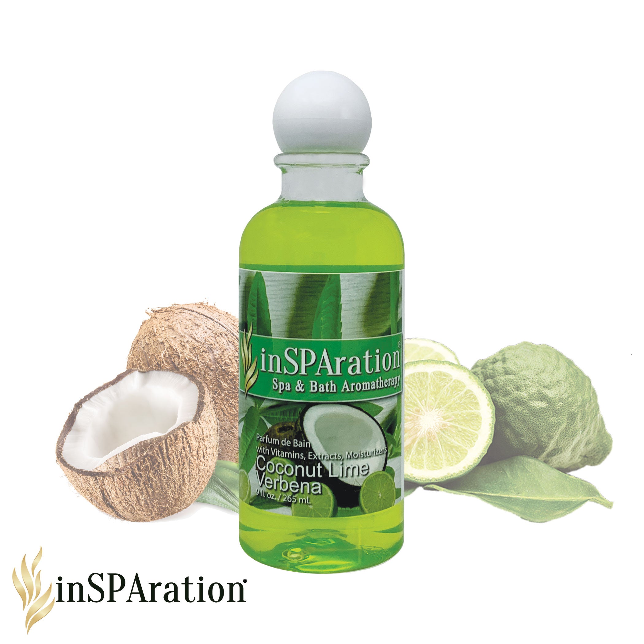 Coconut Lime Verbena Hot Tub Aromatherapy & Spa Fragrance | Insparation Spa and Bath Aromatherapy, Soothing Scents for Hot Tubs & Spas