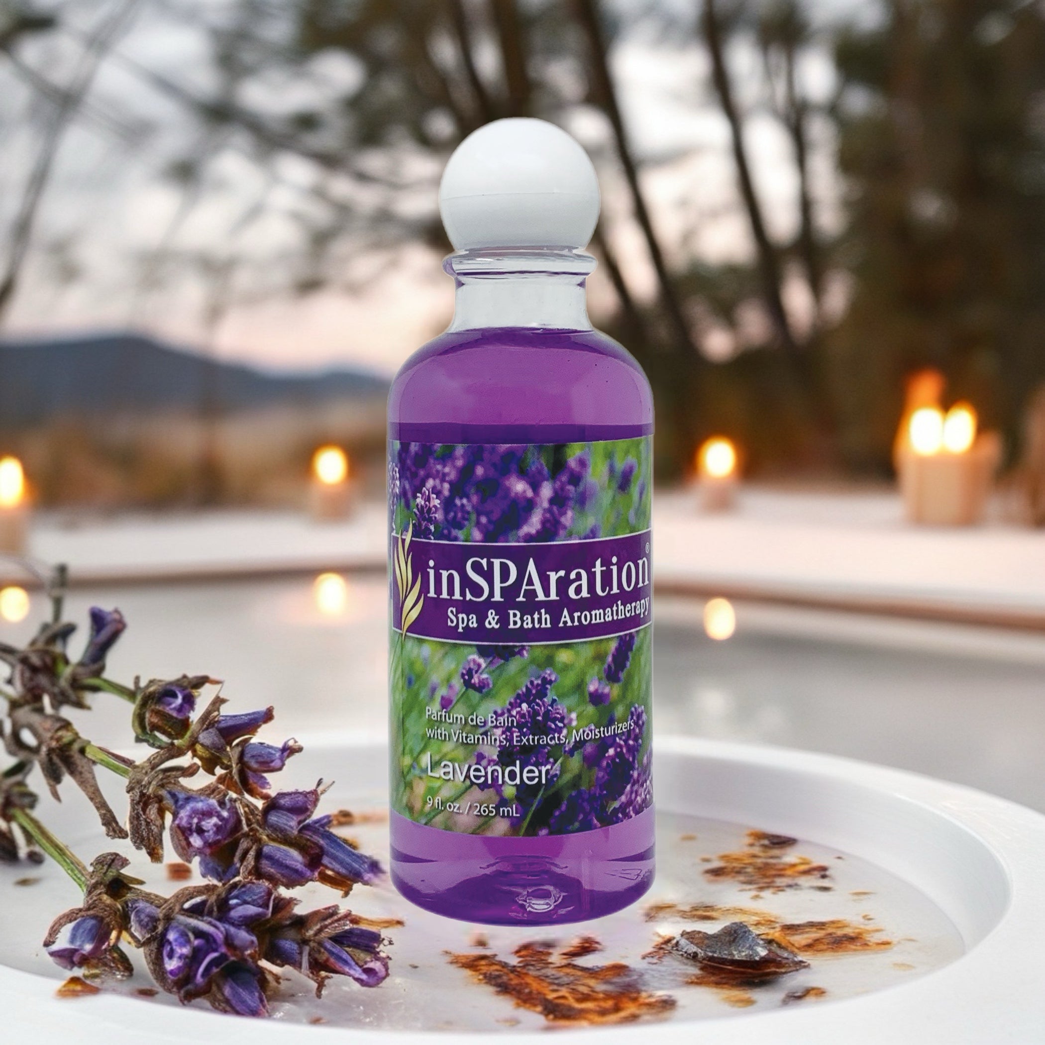 Lavender Relaxation Blend – Oil-Free Aromatherapy for Spa & Bath