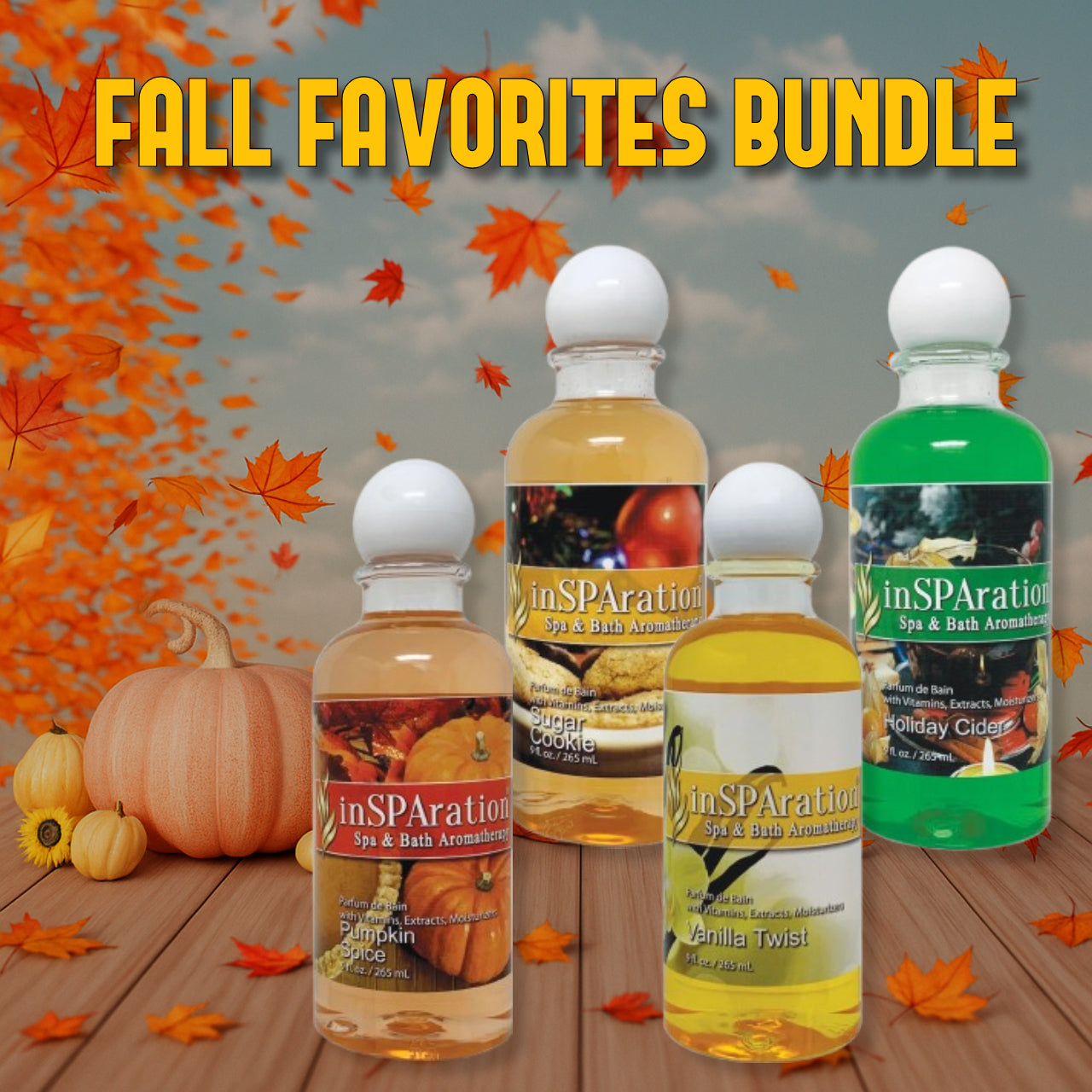 Fall Favorites Bundle - inSPAration 9oz Liquid Aromatherapy