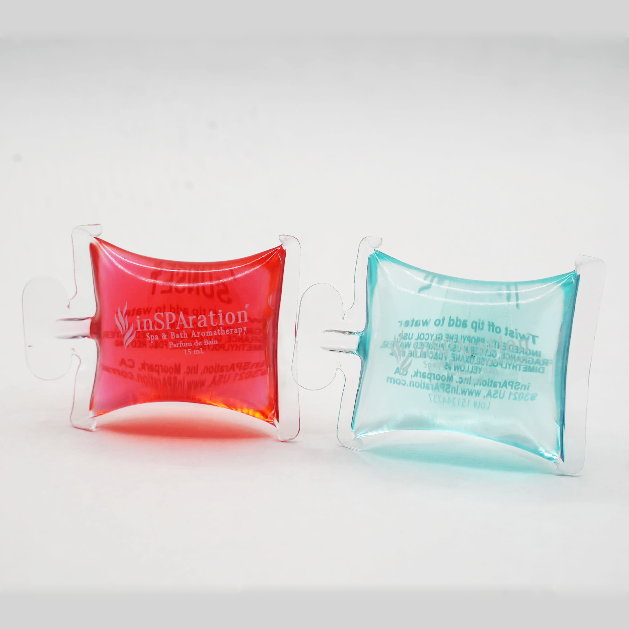 Spa & Bath Liquid Aromatherapy Pillow Packets – Single-Use Scent